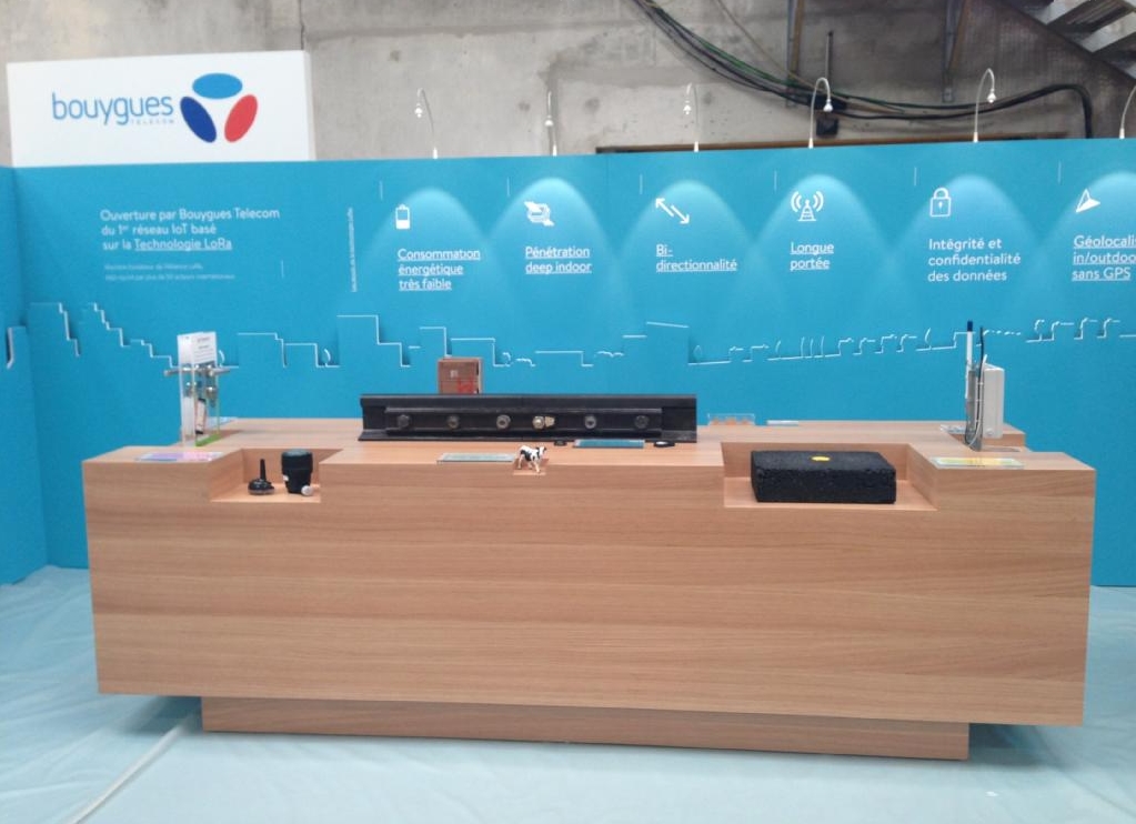 Notre tête de télérelève présentée lors de l’inauguration de la Cité IoT