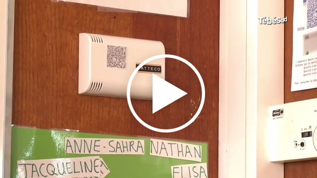 [On parle de nous] Reportage Tébésud : à Lorient en pleine vague Omicron la Ville va installer des capteurs d’air dans les crèches et les écoles